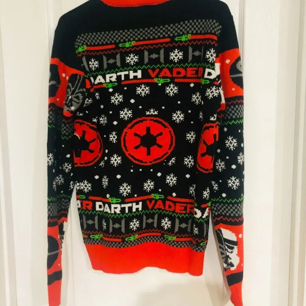 Geeknet Star Wars Darth Vader Holiday Men's Sweater GameStop Exclusive Small NWT